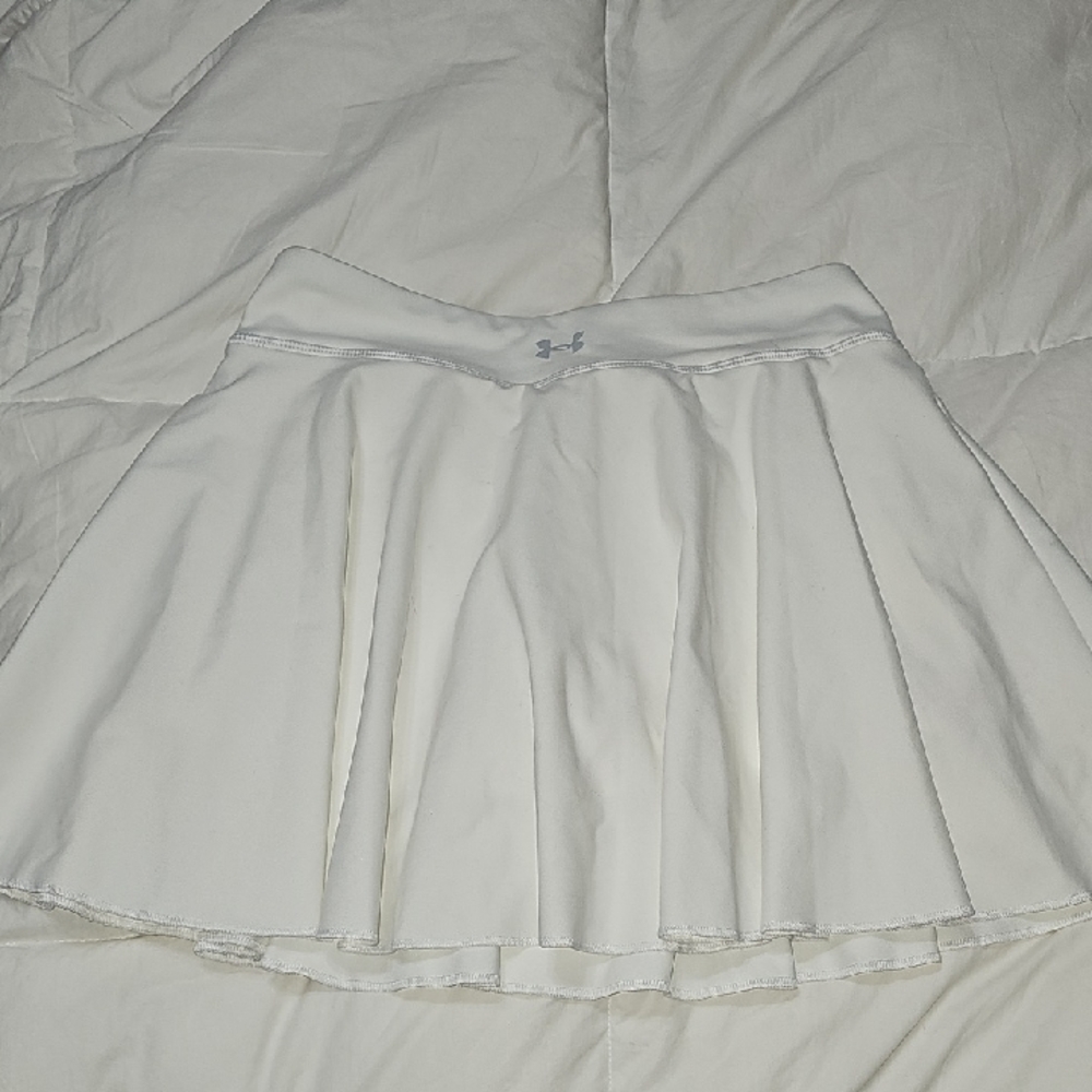 Under Armour Girls Youth Medium Active Skirt/skort. White